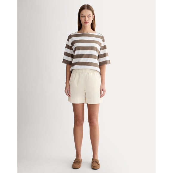 Everlane The Easy Short in Canvas Organic Cotton 5" Inseam Women's Size 12 - Picture 2 of 11